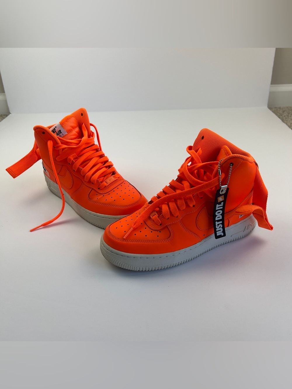 Nike Air Force 1 High LV8 Just Do It Pack Orange 6.5Y